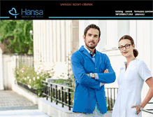 Tablet Screenshot of hansa.com.pl