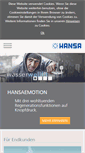 Mobile Screenshot of hansa.de